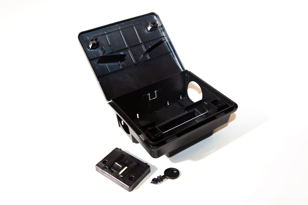 Ventrap Rat Bait Station 2-Pack - Child & Pet Safe - Eliminates Rats, Mice, Chipmunks