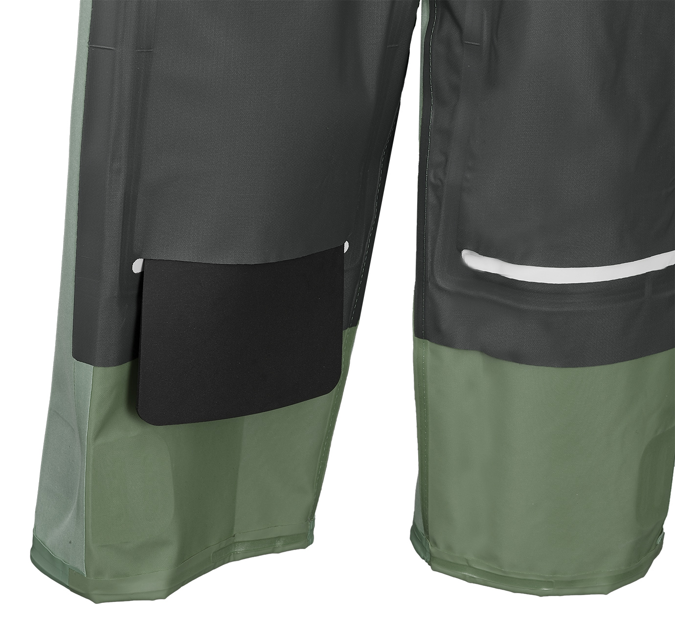 Guy Cotten Bib & Brace Trousers - Green with Fly