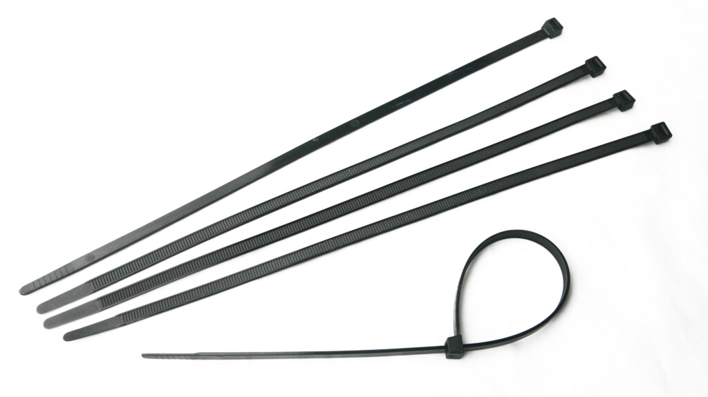 RS PRO Cable Tie, Releasable, 330mm X 10 Mm, Black 316 Stainless Steel, Pk-100 R