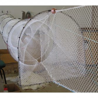Single Fyke Nets for Eels and Fish