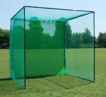 Golf practice cage netting