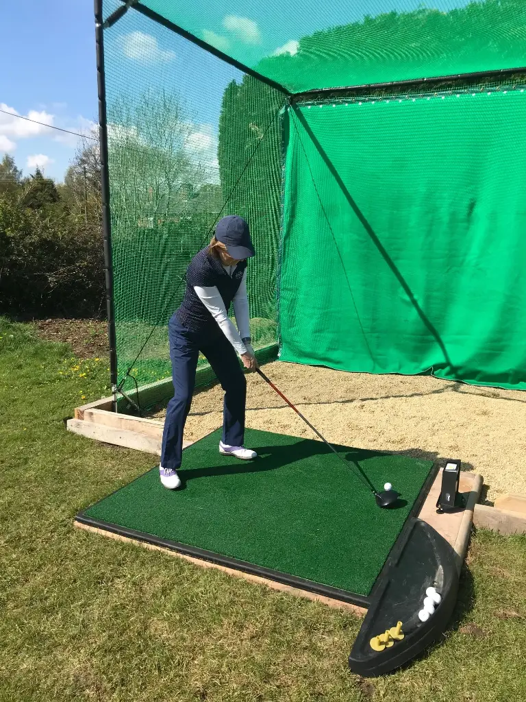 golf practice cage