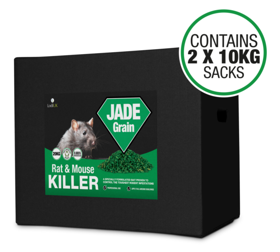 Mouse and Rat Poison - Jade or Ruby Grain - 20kg Sack - Image 2
