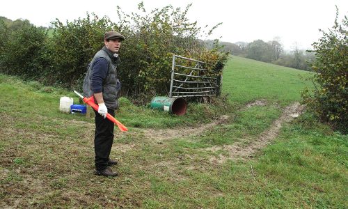 Day out Beating on Eastwood Farm Shoot Somerset