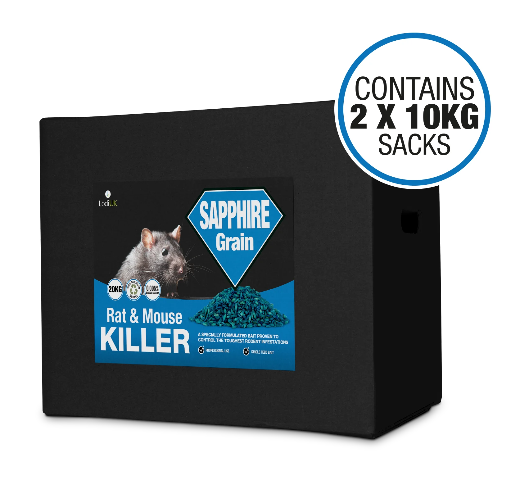 Sapphire Grain Single Feed Bait 20kg Sack