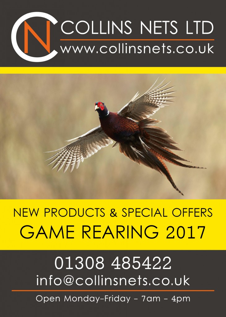 Game Rearing: New Products Catalogue Mailed