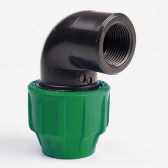 MDPE Elbow 90 Female Threaded x ½”