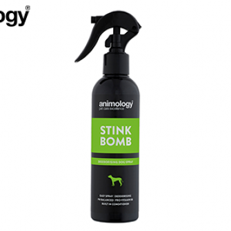 animology stink bomb deodoriser spray 250ml