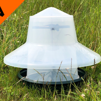 King outdoor feeder - clear