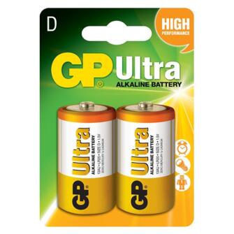 GP Ultra D Type Battery Twin Pack