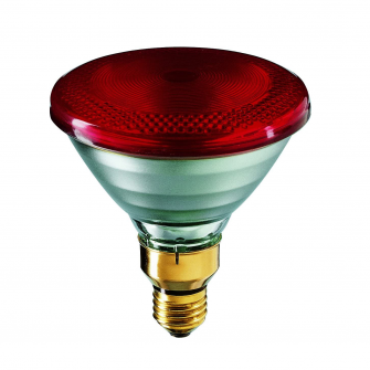 PAR38 Infrared Heat Lamp Bulb E27 Screw