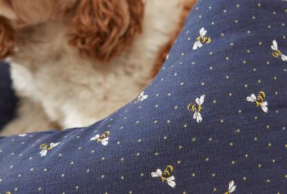 Spotty Bees Dog Bed by FatFace