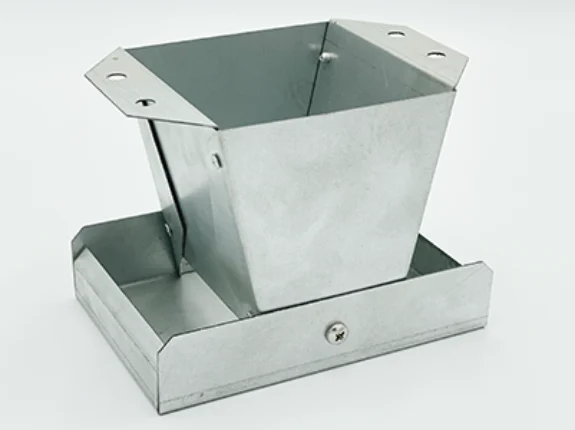 GALVANISED METAL PAN FEEDER 4 INCH - collins nets