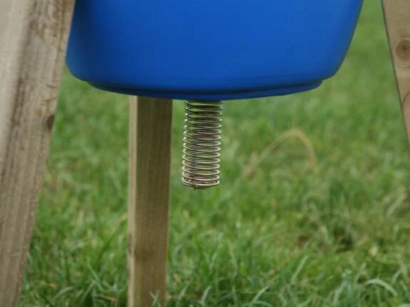 spiral drum feeder attachment collins nets
