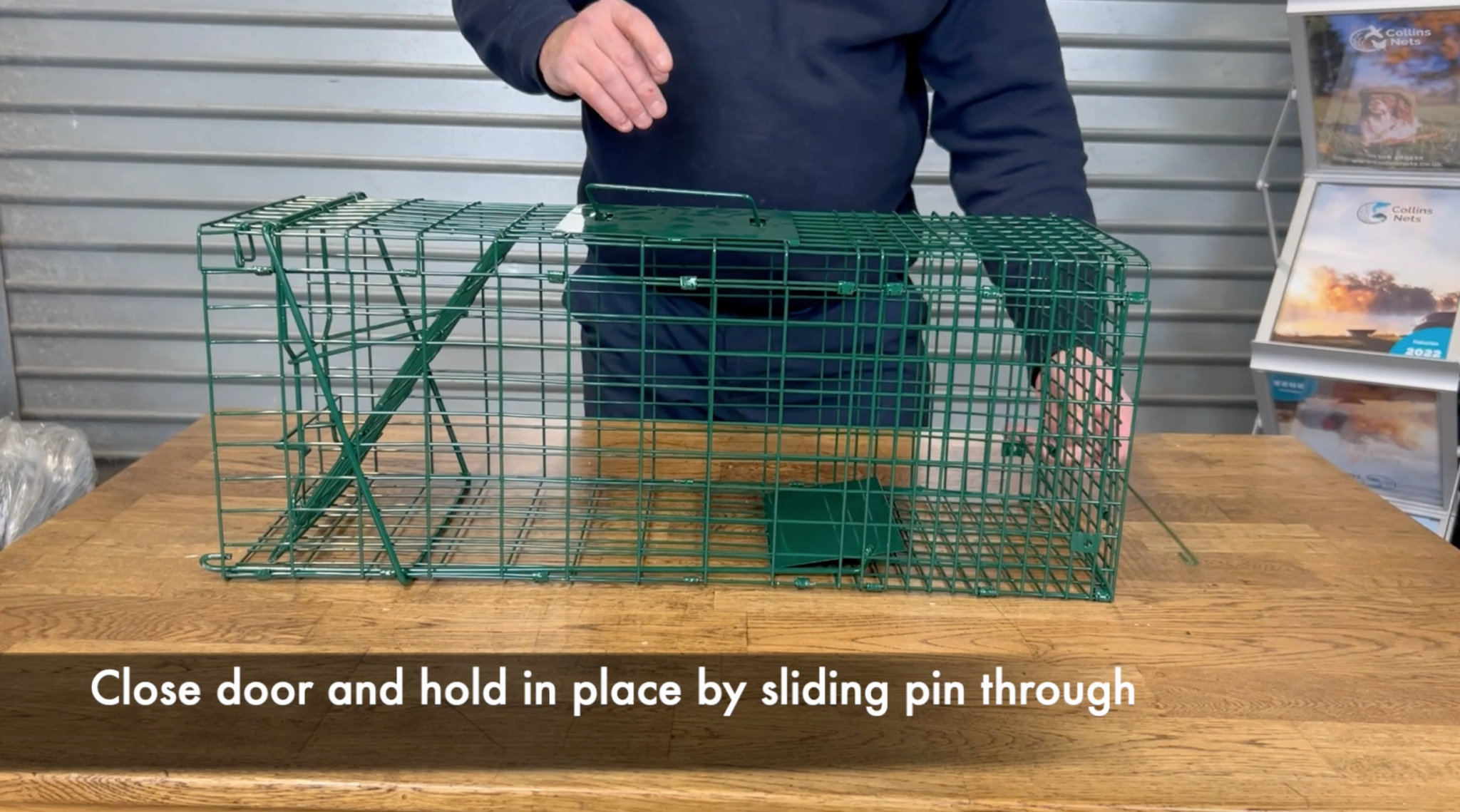 How to Set Up a Live Catch Rabbit Trap | Collins Nets