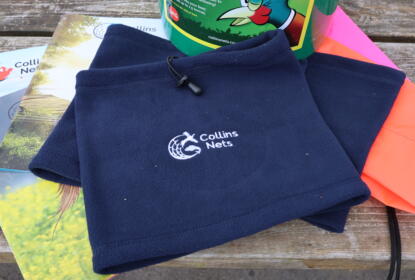 Collins Nets Navy Snood