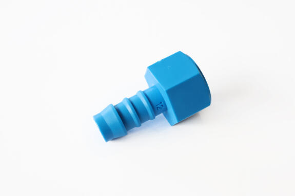 ½” Female BSP to 12mm blue hose tail