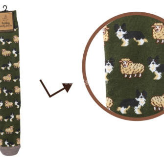 Funky Welly Socks Sheep & Sheepdog