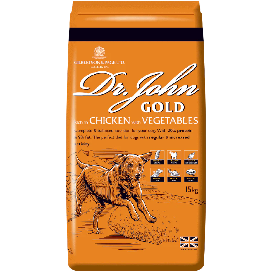 Dr John Gold with Chicken - 15kg