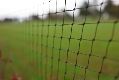 Golf Course Perimeter Netting 28 mm Square Mesh